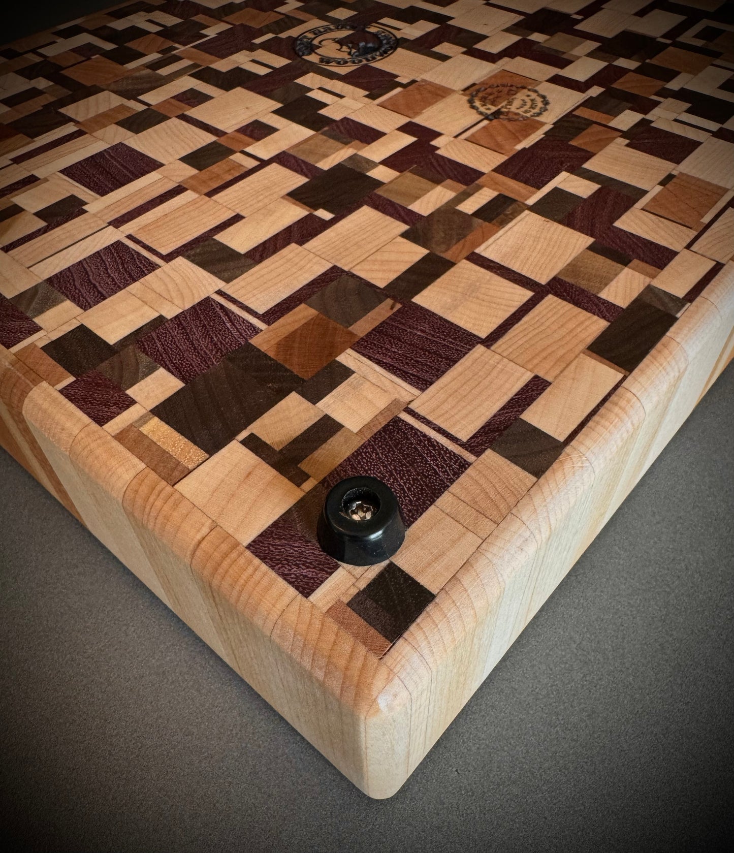 Chaos End Grain Cuttiing Board