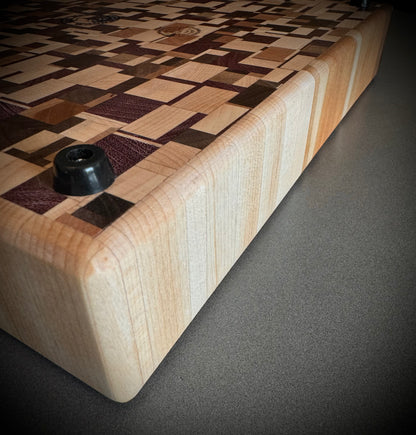 Chaos End Grain Cuttiing Board