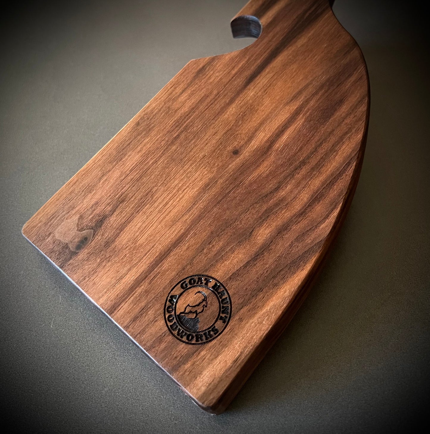 Romeo & Juliet Serving Board Pair in Walnut